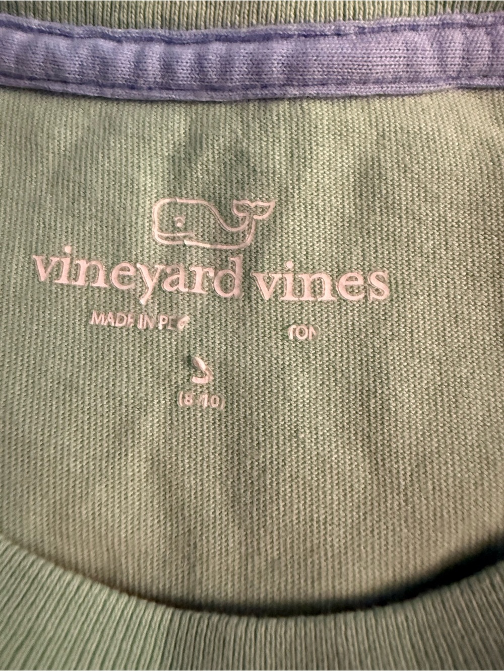 Vineyard Vines Kids Long-Sleeve Pocket Tee - Mint - Picture 4 of 4